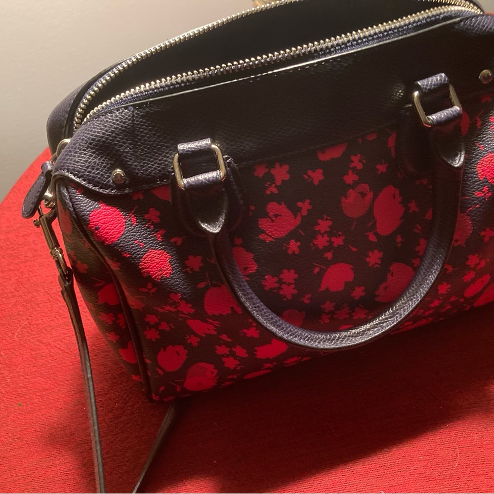 Coach F55466 Mini Bennett Satchel with Crossbody Strap - Picture 11 of 16